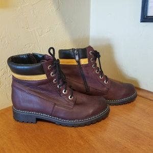 V Italia leather boots size 38